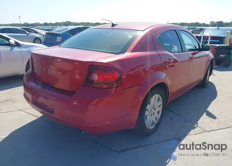 2014 Dodge Avenger Se z USA, uszkodzony, nr VIN 1C3CDZAG7EN218274